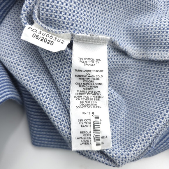 Vineyard Vines Sweater Men's XL Blue Performance Quarter Zip Golf Pullover - Picture 9 of 10